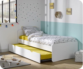 Cama nido juvenil Willow Blanca 