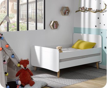 Cama evolutiva con patas y colchón - Willow
