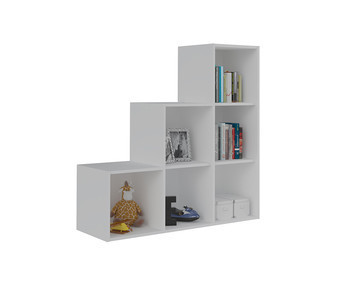 Mueble de Almacenaje Escalera Moov Blanco