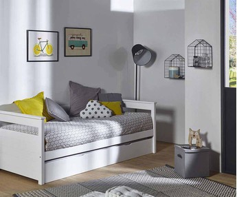 Pack Sofa Cama Nido Mlo Blanco