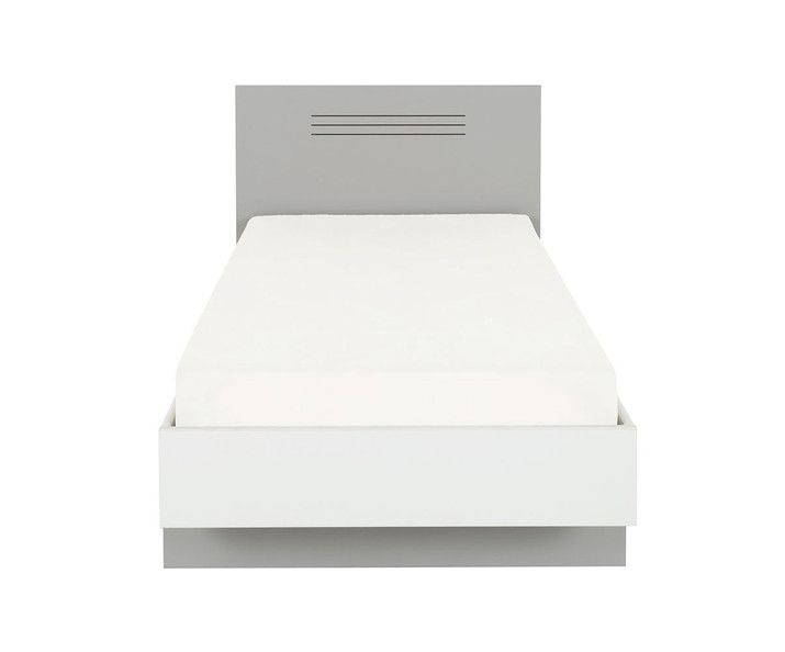 Cama Juvenil Gris y Blanca - Ezio