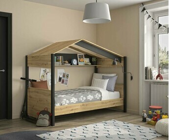 Cama cabaa tipo industrial para un ambiente ms caluroso