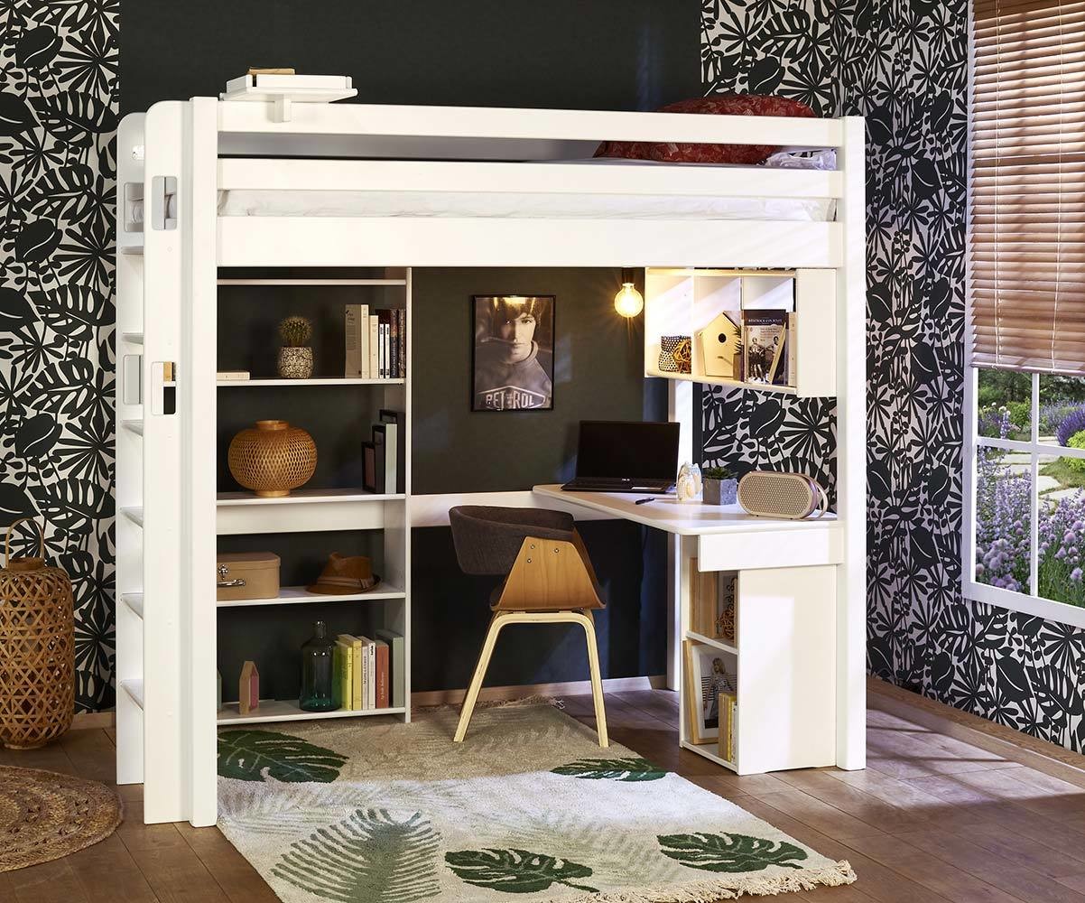 Cama alta 2 plazas - Fynn