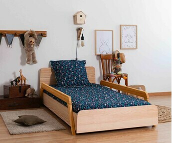 Cama Infantil - Ari, 100% madera maciza