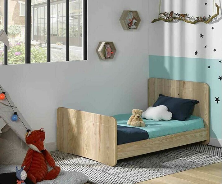 Barrera para Cama en Madera Maciza Willow