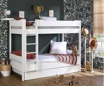 Litera juvenil con cama nido supletoria - Formigal