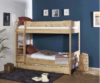 Litera juvenil con cama nido supletoria - Chatel