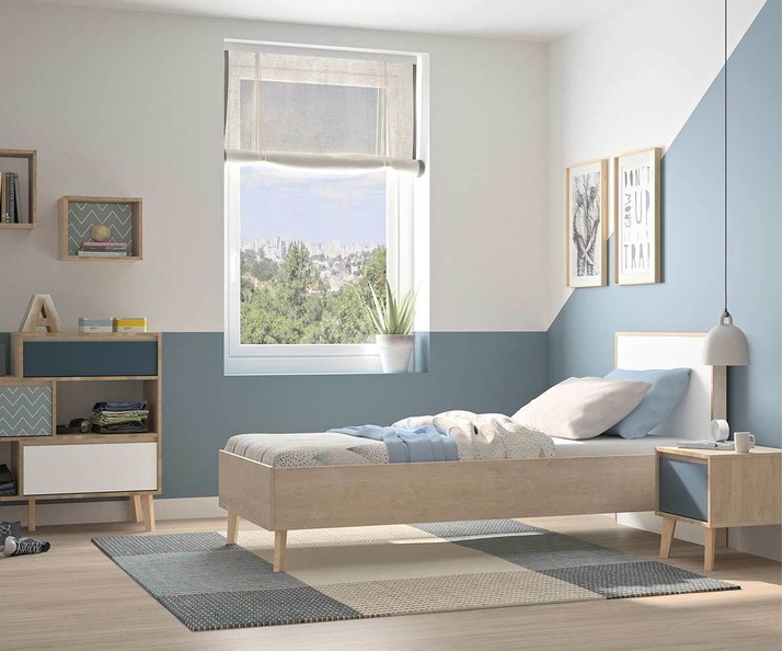 Cama Juvenil Escandinava - Lorea