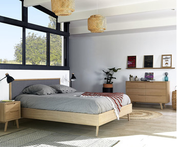 Habitacin Juvenil con Cama Matrimonio - Volga