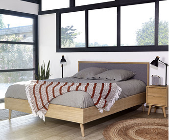 Cama infantil con somier y colchón - Volga