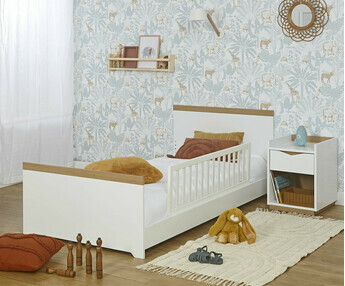 Cama Infantil Montessori con colchn- Jaipur, barrera en opcin