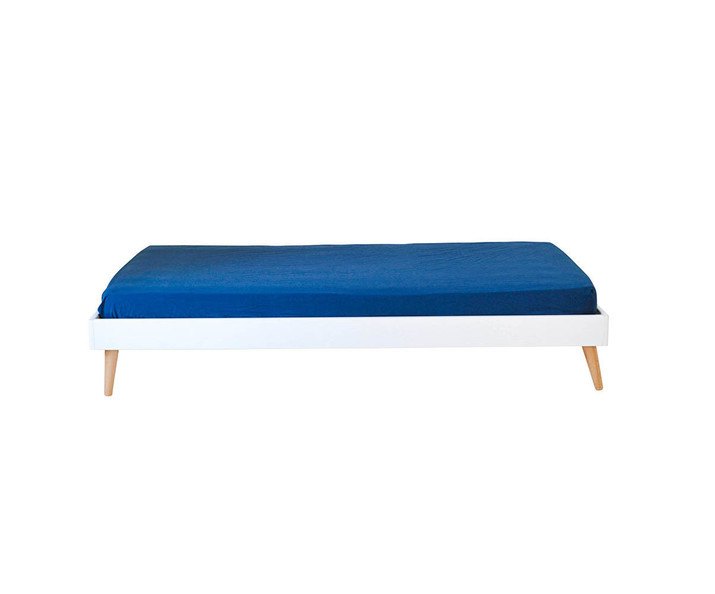 Cama Blanca de Madera maciza 