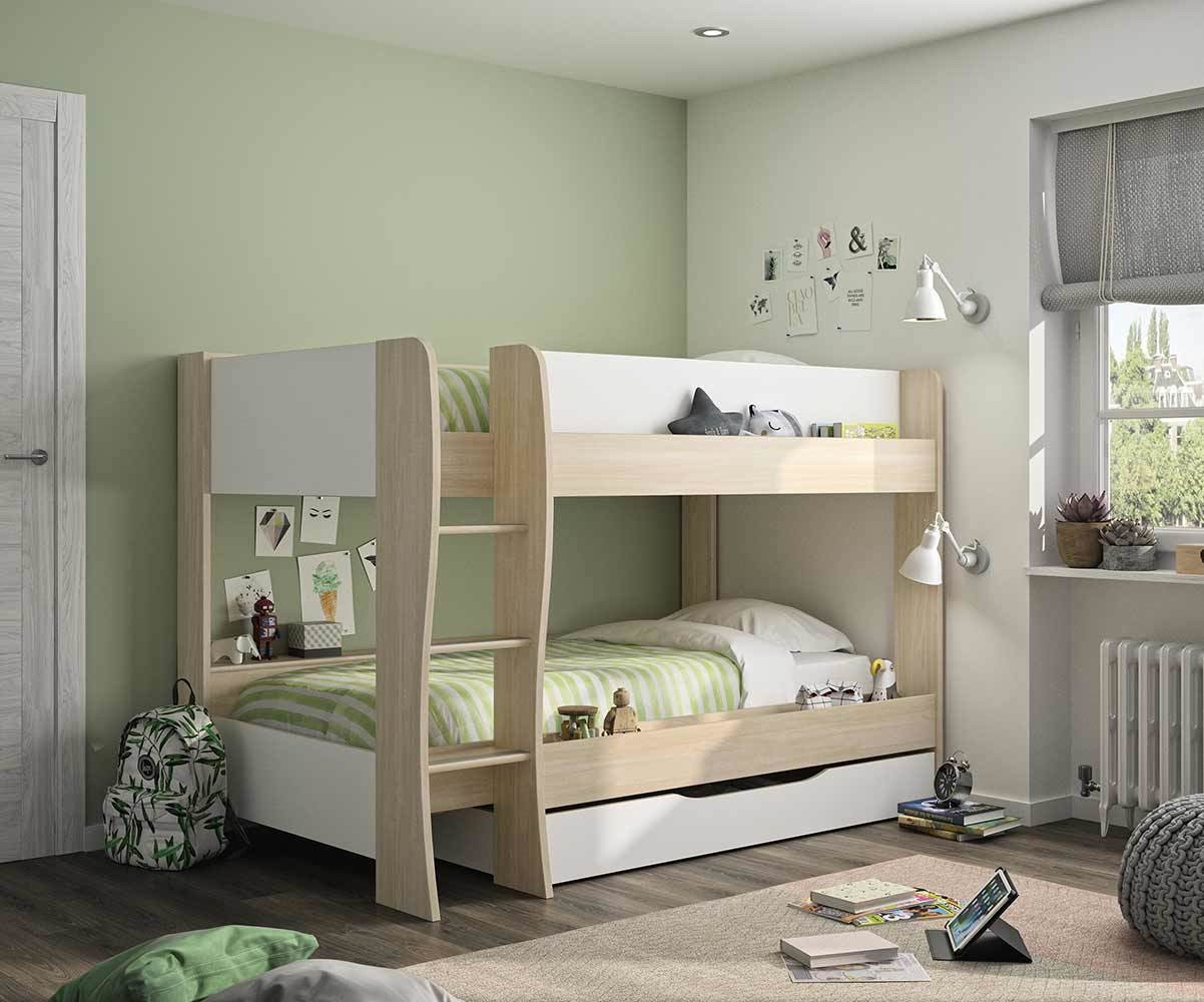 Pack litera infantil con colchones - Zao