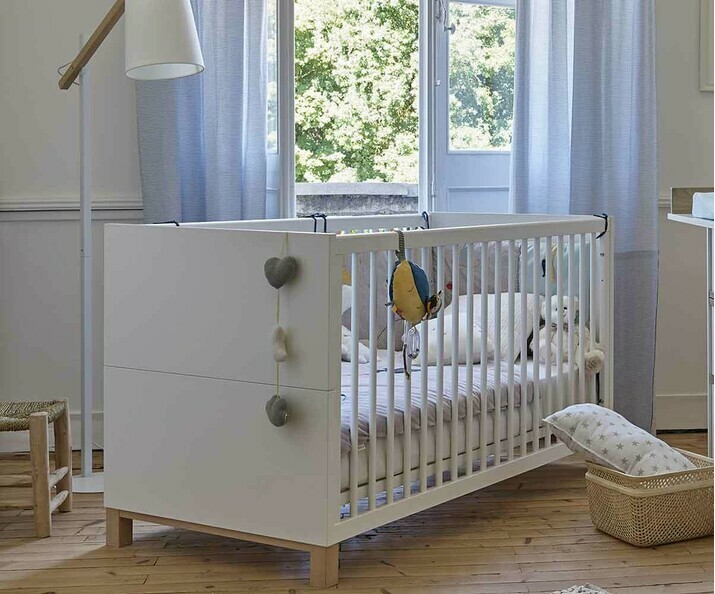 Cuna Transformable con Colchn  - ngel