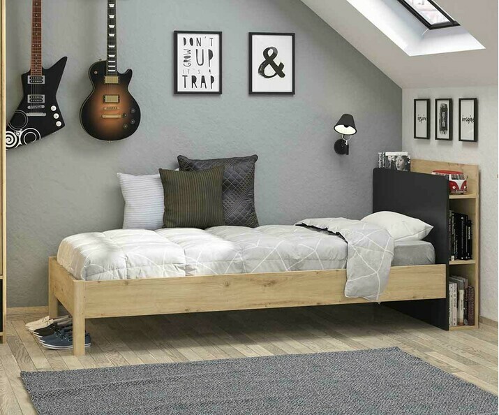 Cama Juvenil con Somier y Colchn - MIami