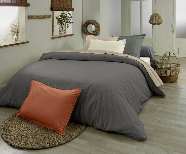 Conjunto de Cama en Algodn - Lila