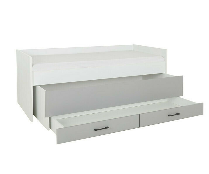 Pack cama nido con almacenaje y colchones - Ezio