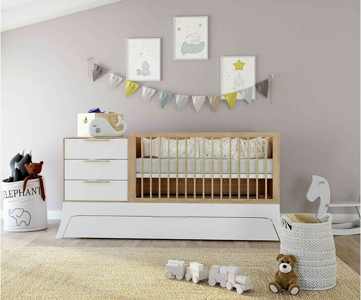Cuna Transformable en Cama - Titu