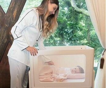 Cuna Pegada A la Cama - nube