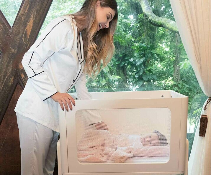 Cuna Pegada A la Cama - nube