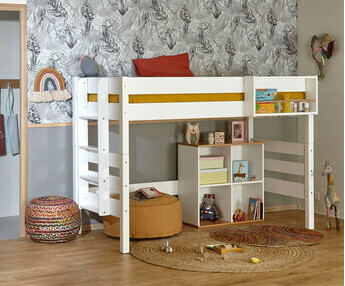 Cama Infantil de Madera Maciza - Kids