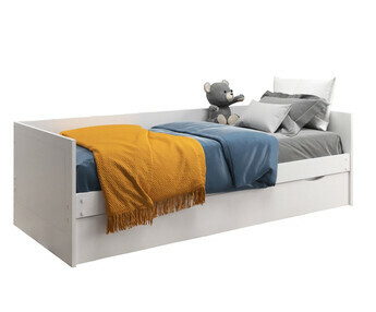 cama nido con cajón extensible para almacenar 