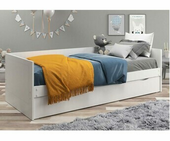 Cama infantil de 90x190cm compacta con cajones o cama nido