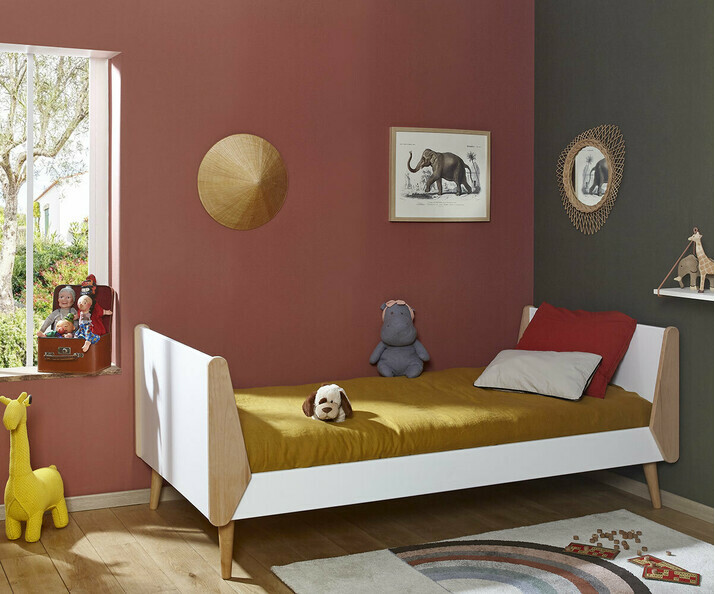 Combina la cama Kolmio con cualquier tipo de decoracin
