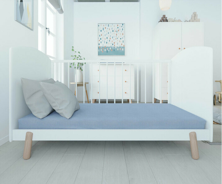 Cuna transformada en cama - Alma