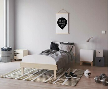 Cama juvenil con somier - Pimo