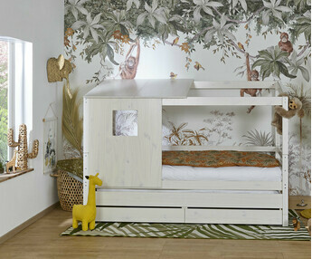 Cama infantil nido casita Abril