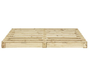 Cama palette - Aro, de costado