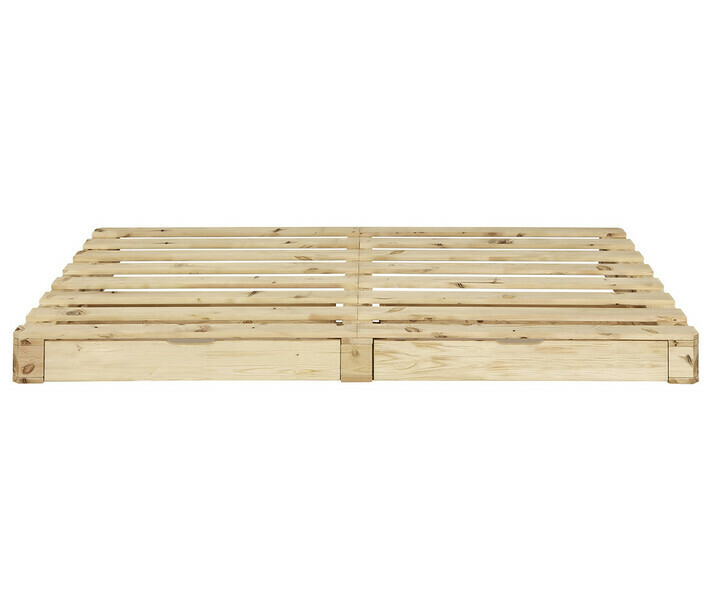 Cama palette - Aro, de costado