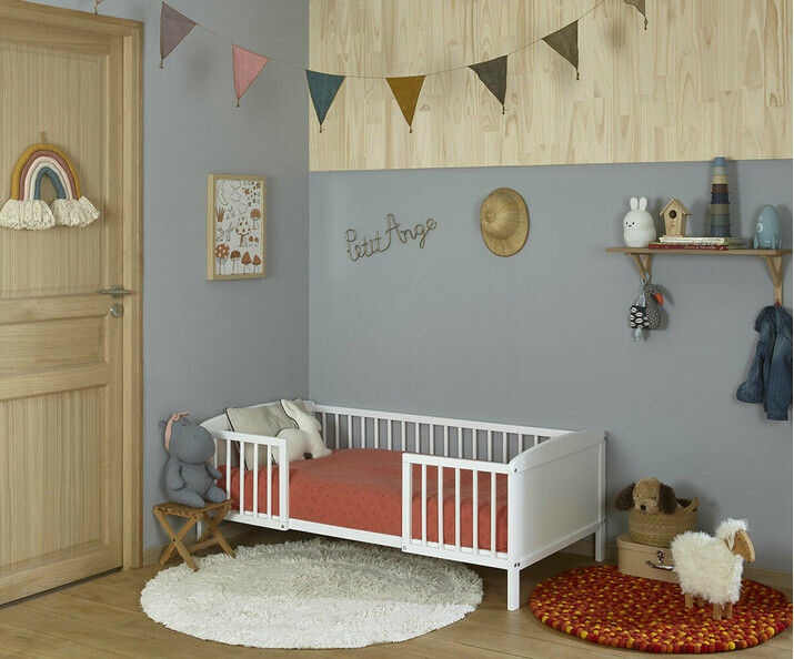 Cama infantil blanca - Tila