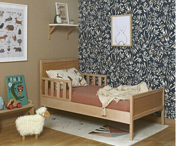 Cama infantil - Kalo, en madera maciza