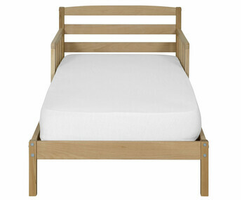 Detalle del frente de la cama para nios - Kanto