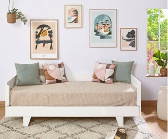 Cama nido - Roni, 80x200 cm, colchn en opcin