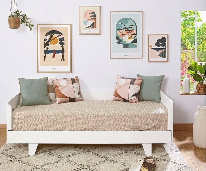 Cama nido - Roni, 80x200 cm, colchn en opcin