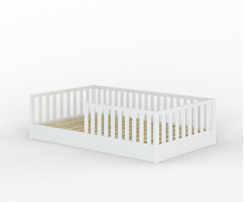 Cama infantil Montessori - Capao, somier al ras del suelo