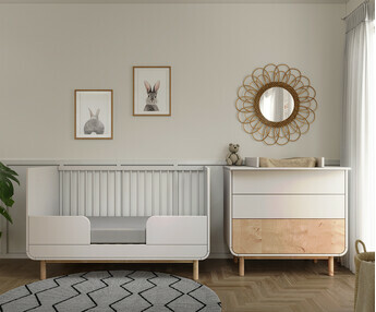 Cuna convertible - Kinona, versin cama infantil