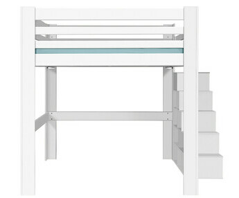 Cama alta Maverick, 200x200 cm