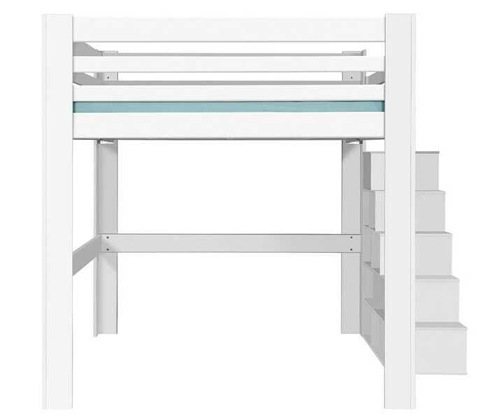 Cama alta Maverick, 200x200 cm