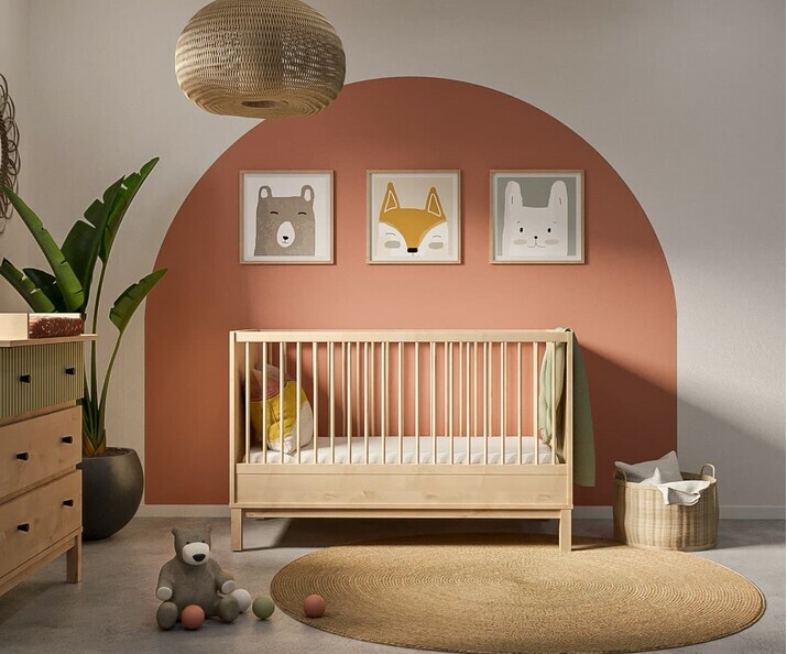 Cuna convertible para beb Rafael 70x140 cm