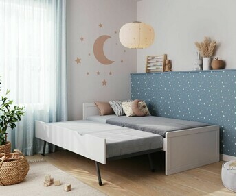 Cama nido - Foray, somier cama nido disociable a la misma altura