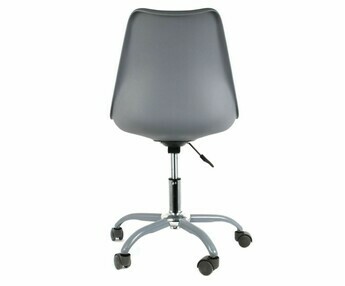 Silla de escritorio - Nylo, gris, detrs