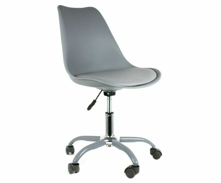 Silla de escritorio - Nylo, gris, 3/4