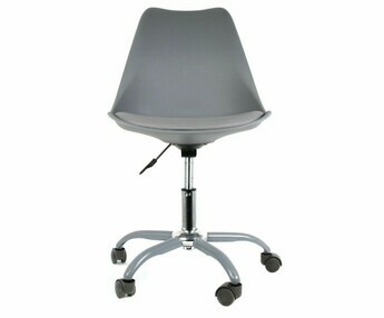 Silla de escritorio - Nylo, gris, frente