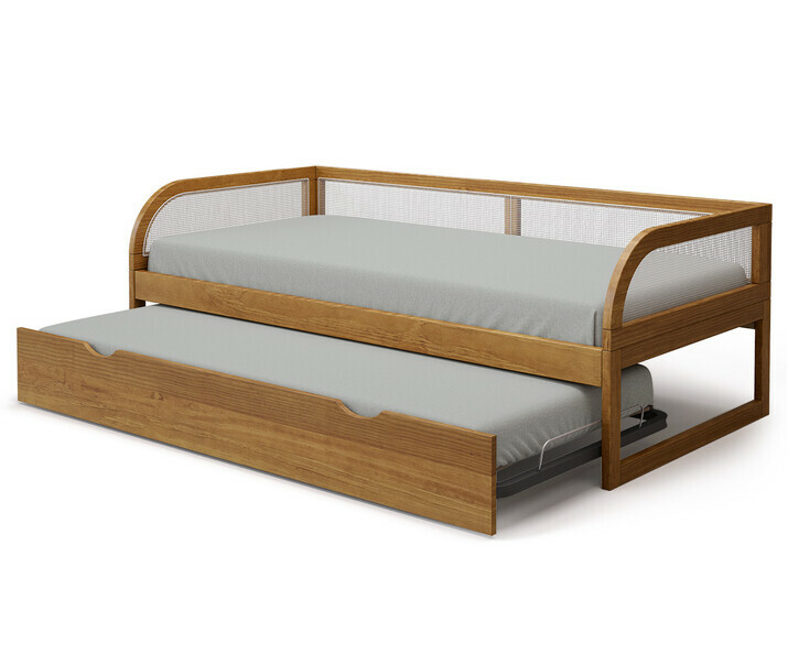 Sof cama nido - Adao, 90x190, avellana cm