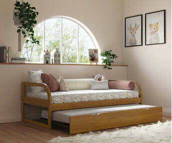 Sof cama nido - Adao, cama supletoria y colchones incluidos