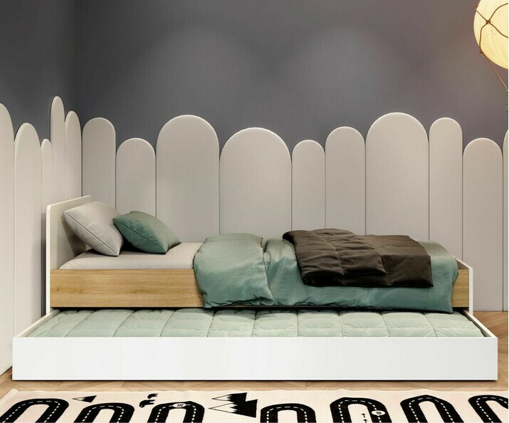Cuna convertible - Skali, versin cama infantil con cajn incluido